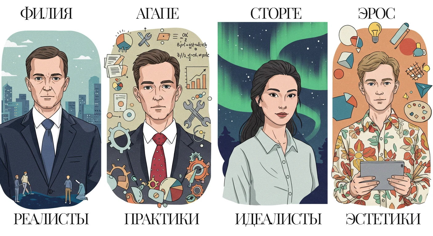 Четыре стиля руководителей